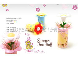 七彩花牙簽瓶 玩具與日用品跨界融合的創(chuàng)新商機(jī)